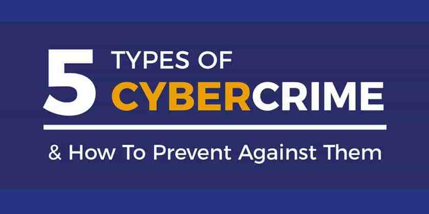 What are the top 5 cybercrimes?