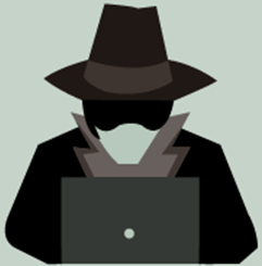 What do black hat hackers study?