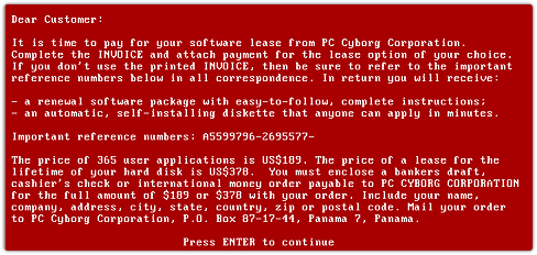 Who made ransomware?