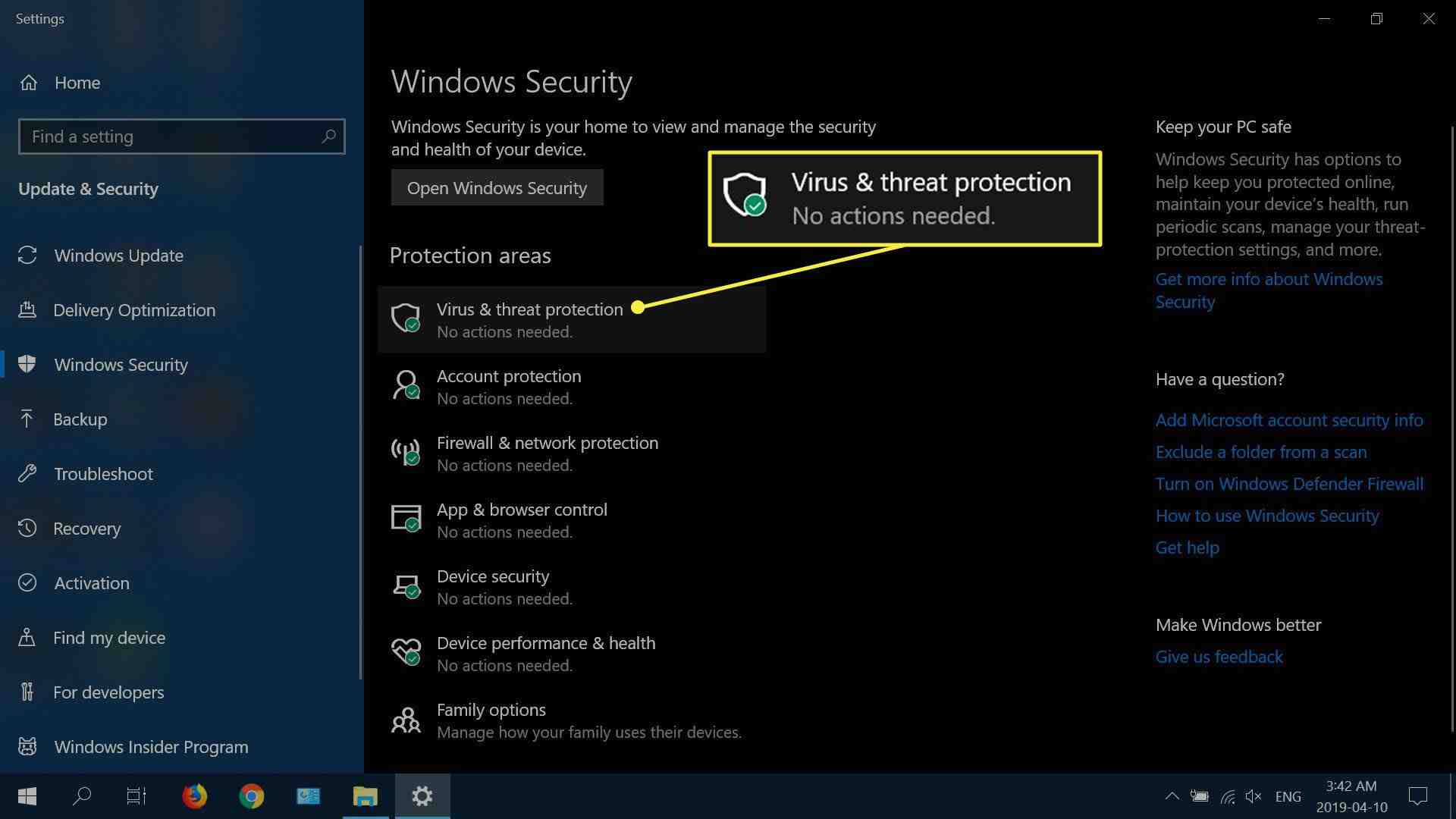 How do I manually scan my computer?