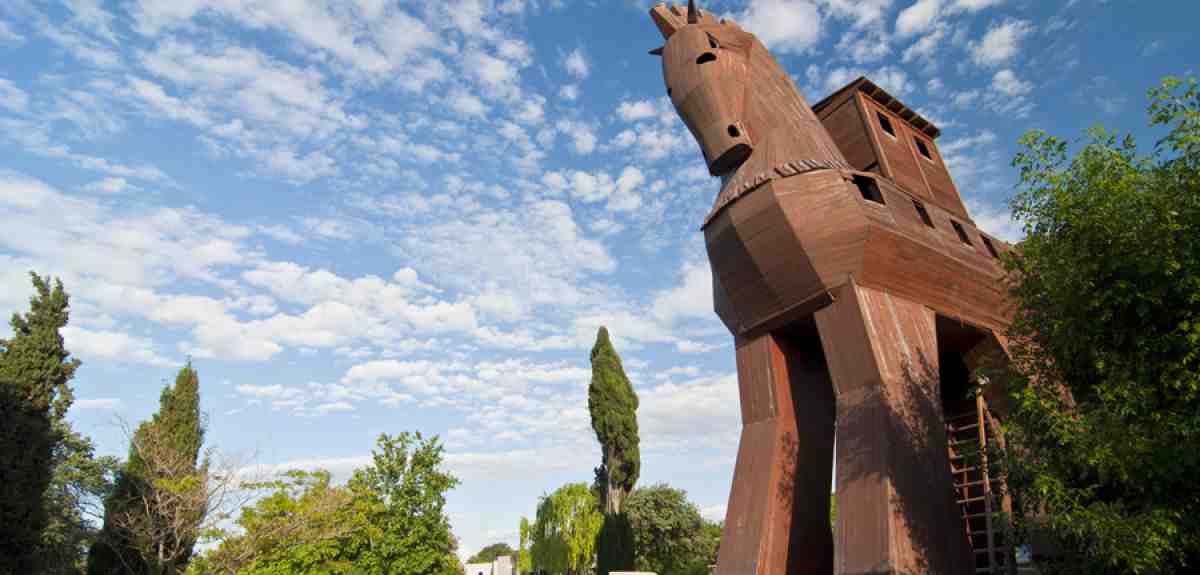 Why did the Trojans accept the Trojan Horse?